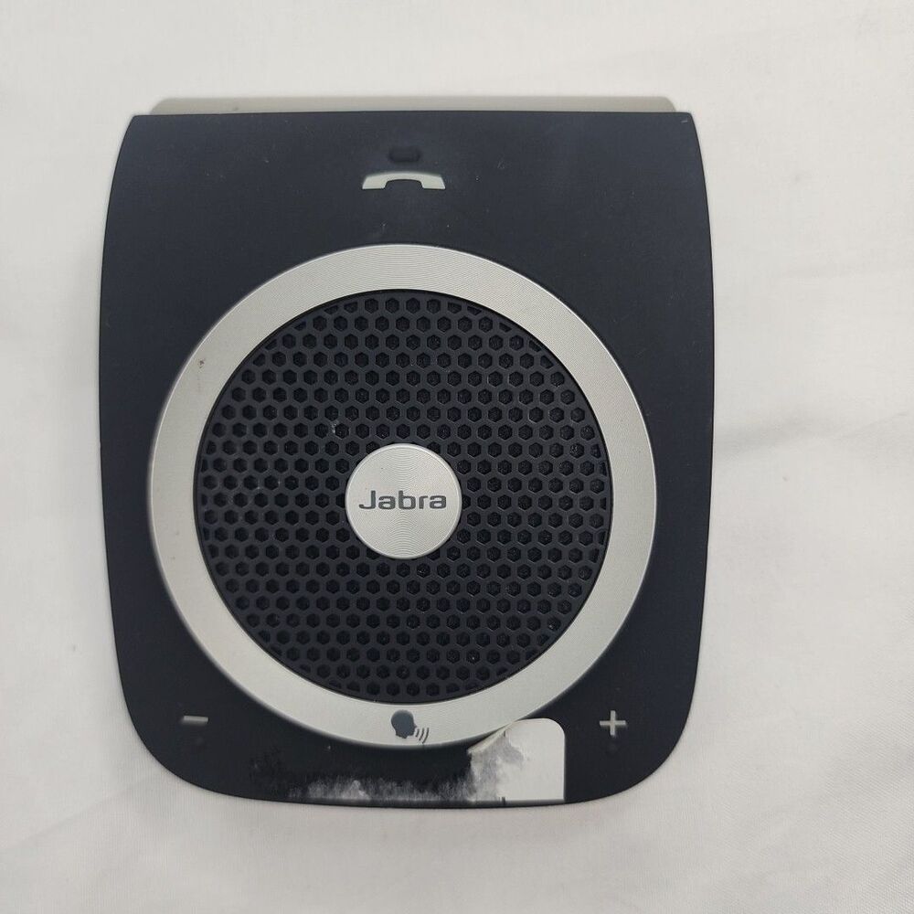 Jabra Bluetooth Car Speakerphone Hands Free Speaker HFS101 Clip On TESTED